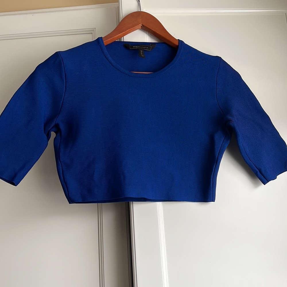 BCBG MAXAZRIA crop top, size XS
